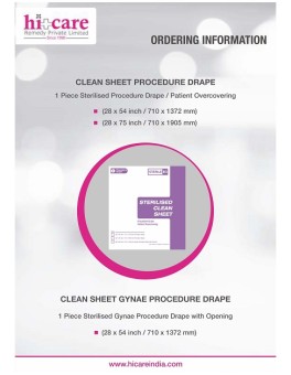 Clean Sheet Procedure Drape 