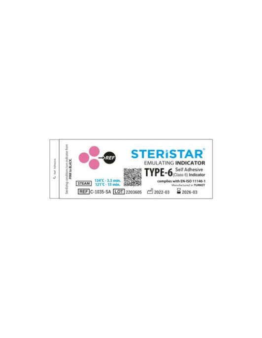 Class 6 Indicator Steam. (250 Pcs/pack)
